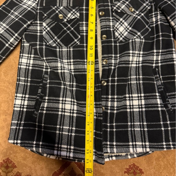 Plaid women’s Jacket in Black and White - Picture 3 of 7